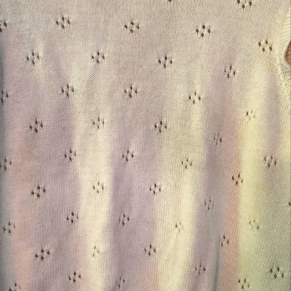 Knit Short-Sleeved Sweater - Picture 5 of 5